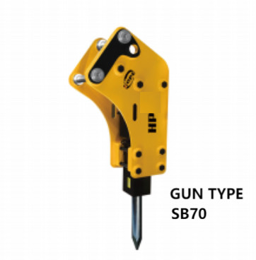 TÍPO DE ARMA APLICÁVEL EXCAVAÇÃO DE ROCAS BRUTADOR HIDRAULÍSTICO ALIAÇÃO DE AÇO SB 70 4-6 TONAS PARA EXCAVAÇÃO SANY, DOOSAN,XCMG,LONKING