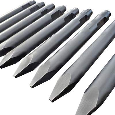 HP-CHI-40 Acessórios de quebra hidráulica 40mm Martelado Chisel escuro preto