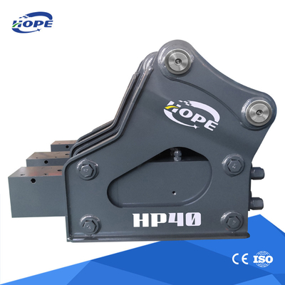 Excavadora quebra-pedras hidráulica para 4-6 T Yantai Hoppe Rock Breaker