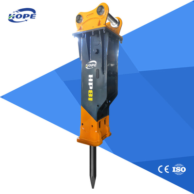 Yantai Hope Hydraulic Breaker Diâmetro do cinzel 140 mm e comprimento total de 3030 mm para aplicações pesadas