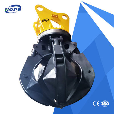 Excavadora de aço de liga amarela Lotus Grabber para escavadora Komatsu Doosan Sany Xcmg Lonking Liugong